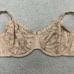 Lunaire Bra 38DD Underwire 13811 Whimsy Lace Underwire Full Figure